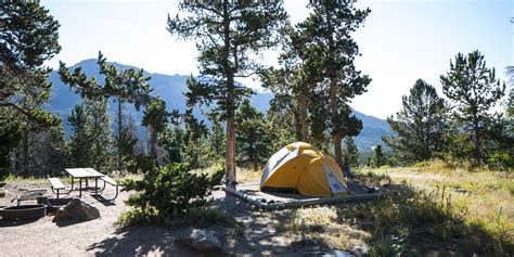 Magical peak camp